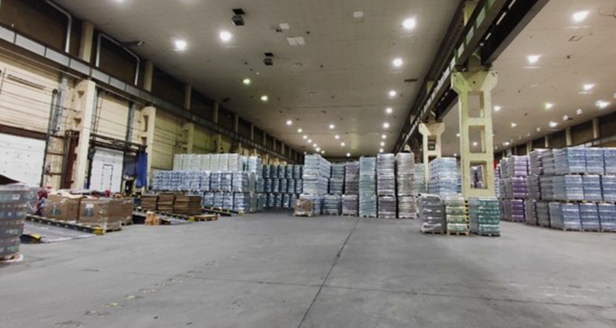 Системы хранения на складе ГК «Черноголовка» в Новосибирске