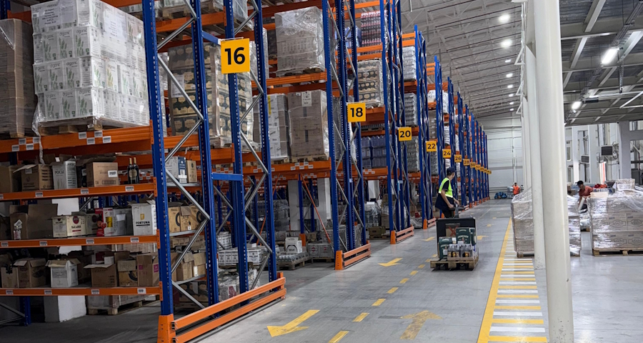 AXELOT автоматизировал склад Toimart