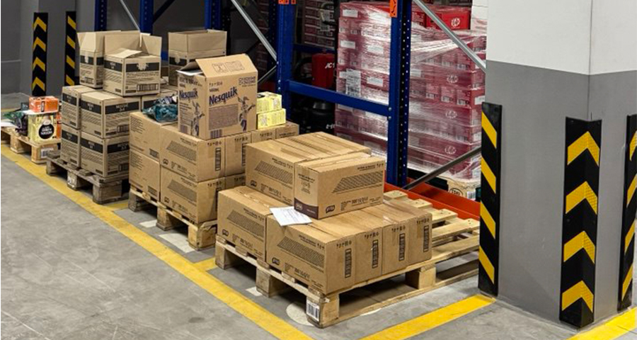 Системы хранения на складе «Таджеро», автоматизированном с помощью AXELOT WMS