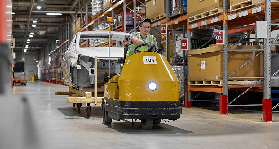 AXELOT внедрил систему WMS на складском комплексе «Автозавода Санкт-Петербург»